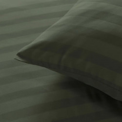 PARURE HOUSSE DE COUETTE 2 PERSONNES 240X220CM KAKI