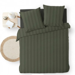 PARURE HOUSSE DE COUETTE 2 PERSONNES 240X220CM KAKI