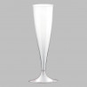 SET DE 6 FLUTES A CHAMPAGNE EN PLASTIQUE 14CL