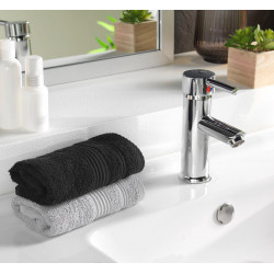 SERVIETTE INVITE 30 X 50 CM NOIR