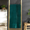 DRAP DE DOUCHE 70 X 130 CM VERT EMERAUDE