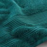 DRAP DE DOUCHE 70 X 130 CM VERT EMERAUDE