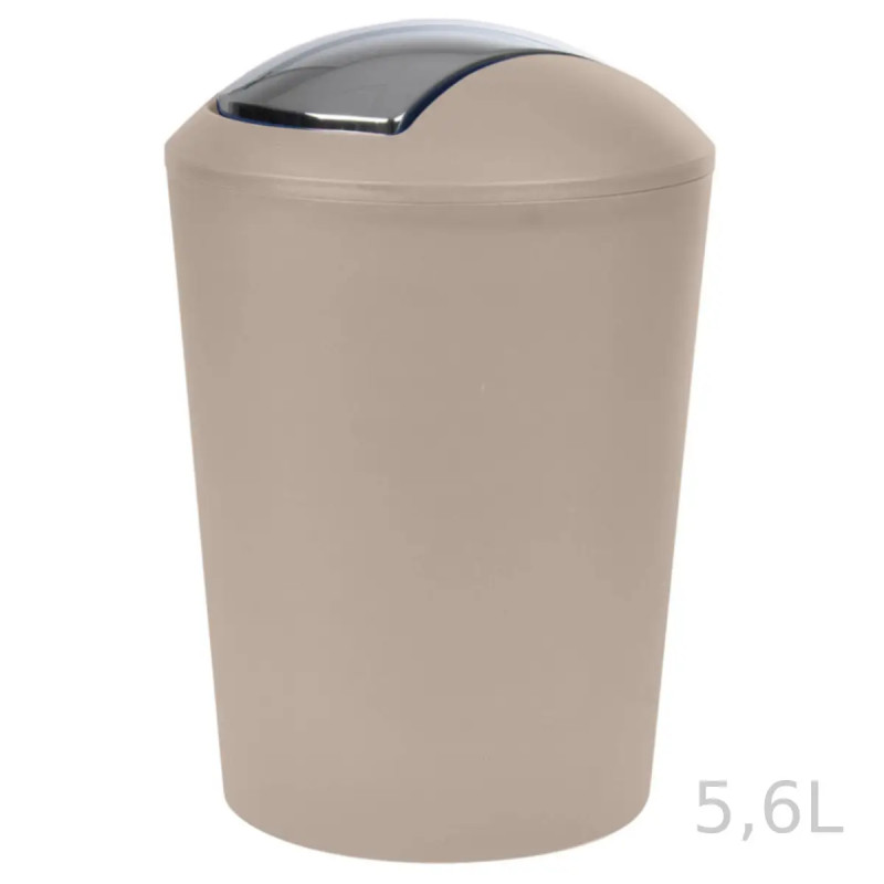 POUBELLE 5,6 L FLIC FLAC TAUPE