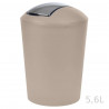 POUBELLE 5,6 L FLIC FLAC TAUPE