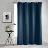 RIDEAU OCCULTANT A OEILLETS 135X240CM BLEU NAVY