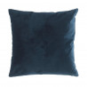 COUSSIN VELOURS 40X40CM BLEU MARINE