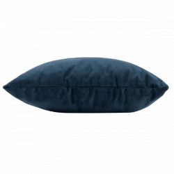 COUSSIN VELOURS 40X40CM BLEU MARINE