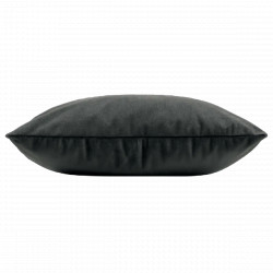 COUSSIN VELOURS 40X40CM GRIS ANTHRACITE