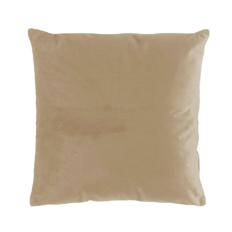 COUSSIN VELOURS 40X40CM SABLE